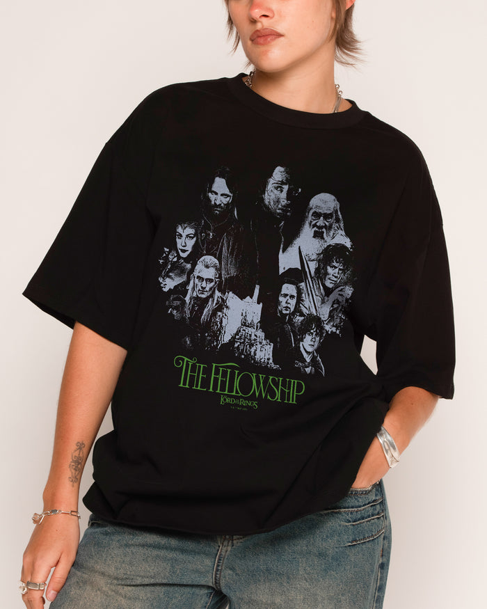 The Fellowship of the Ring Oversized Tee Australia