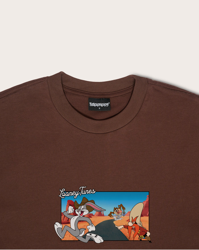 The Great Bugs Escape Oversized Tee Threadheads Australia #colour_brown