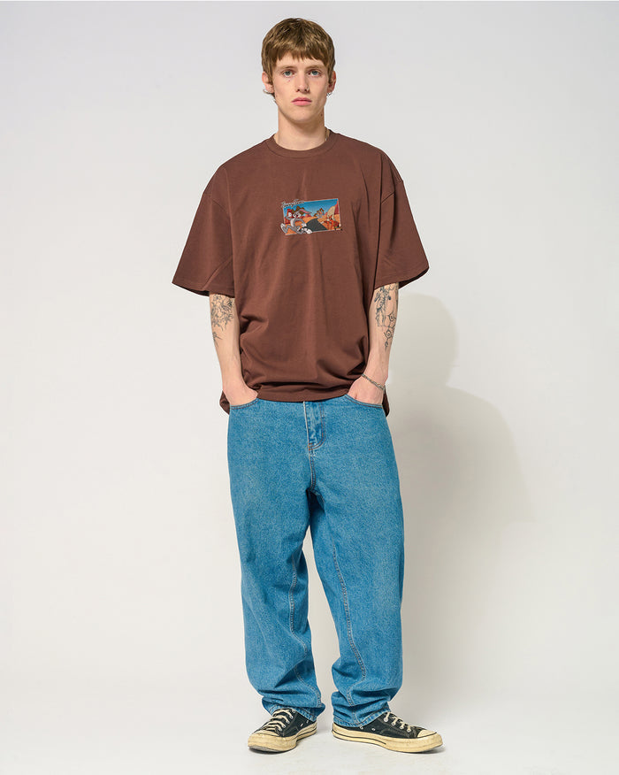 The Great Bugs Escape Oversized Tee Threadheads Australia #colour_brown