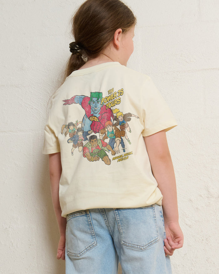 The Power Is Yours Natural Kids T-Shirt