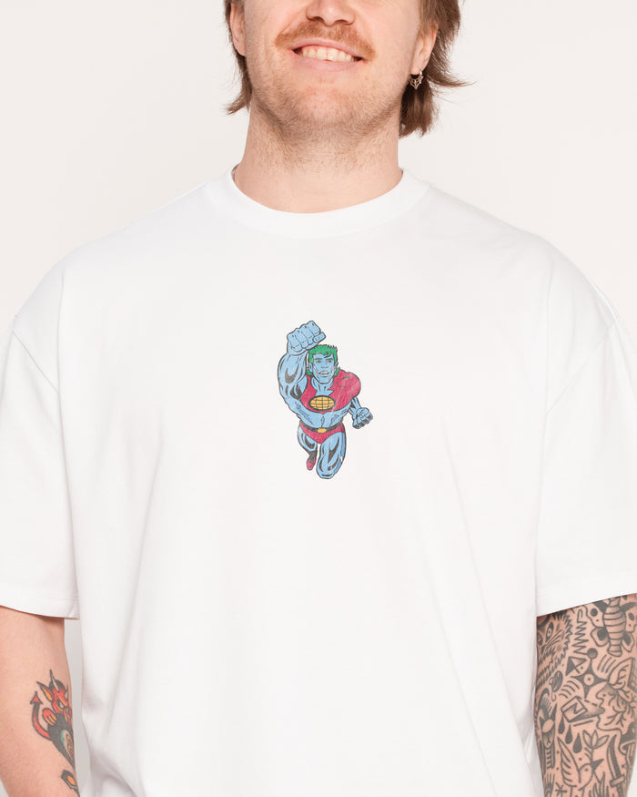 The Power Is Yours White Oversized Tee