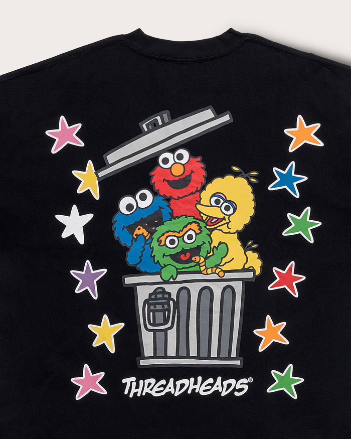 Tokyo Bin Party Black Oversized Tee
