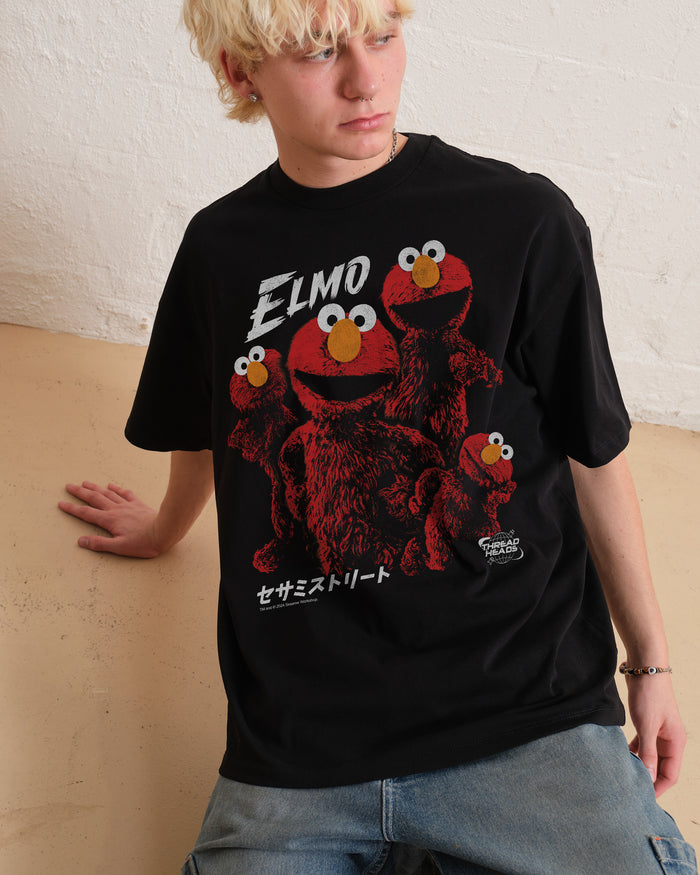 Tokyo Elmo Oversized Tee