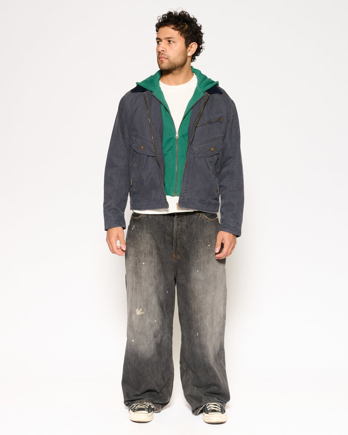 Transit Hooded Jacket - Navy