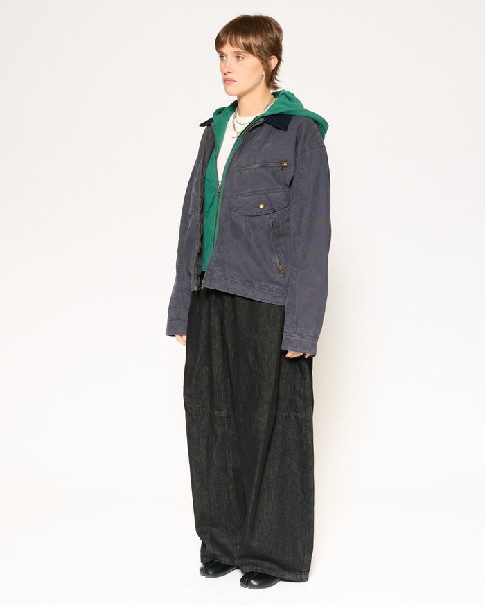 Transit Hooded Jacket - Navy