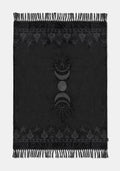 Trinity Moon Embroidered Throw