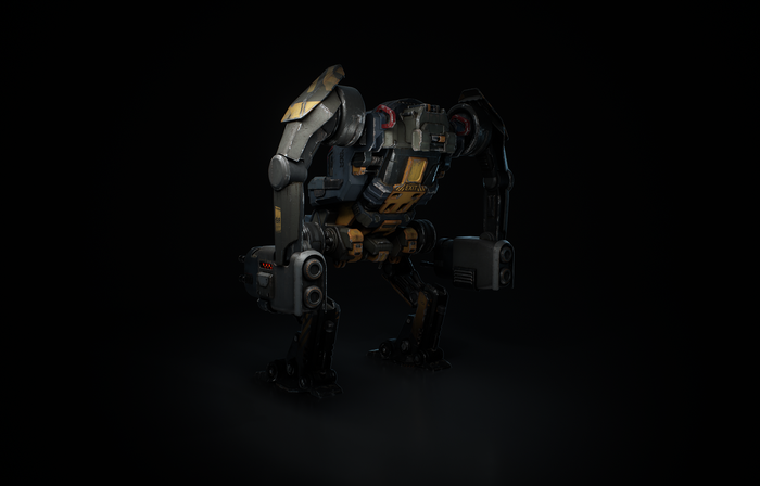 Trooper Mech 3D Model