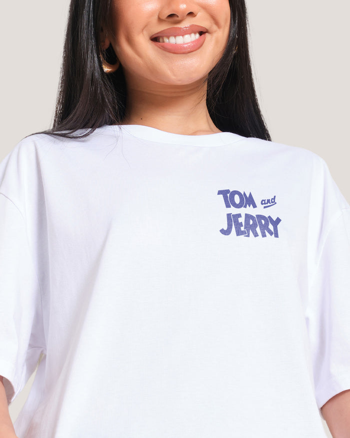 Troublesome Jerry White T-Shirt