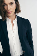 Two-button basic blazer