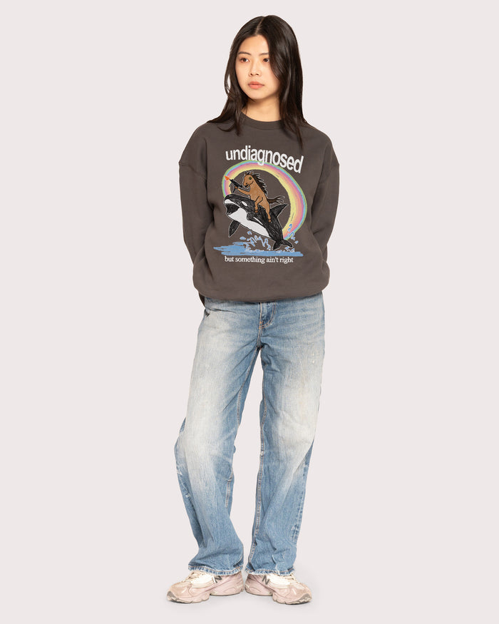 Undiagnosed Charcoal Sweatshirt