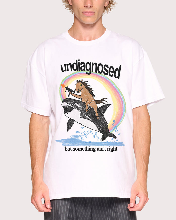 Undiagnosed White T-Shirt