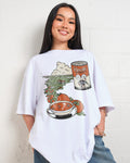 Upsetti Spaghetti Oversized Tee Online Australia