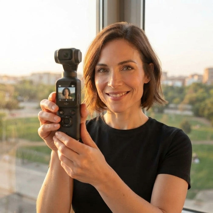 Videocamera Tascabile 4K con Tracciamento