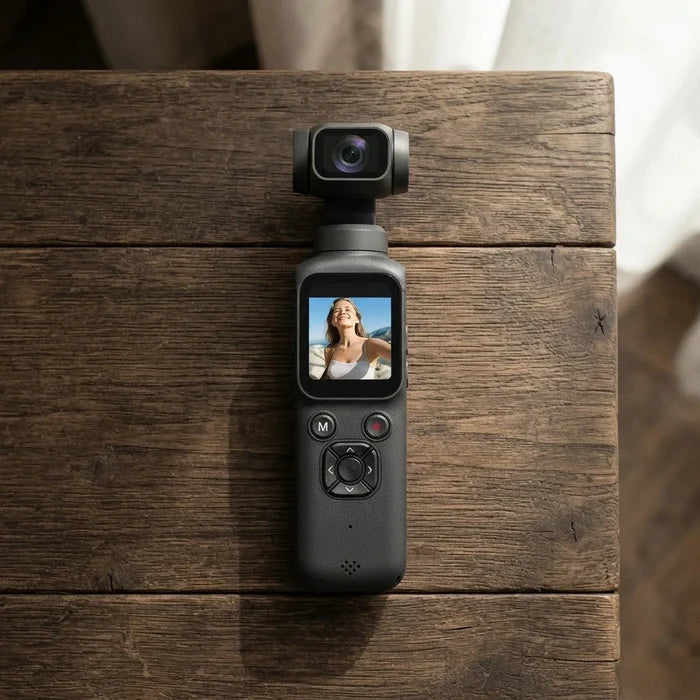 Videocamera Tascabile 4K con Tracciamento