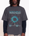 Wands Charcoal Oversized Tee