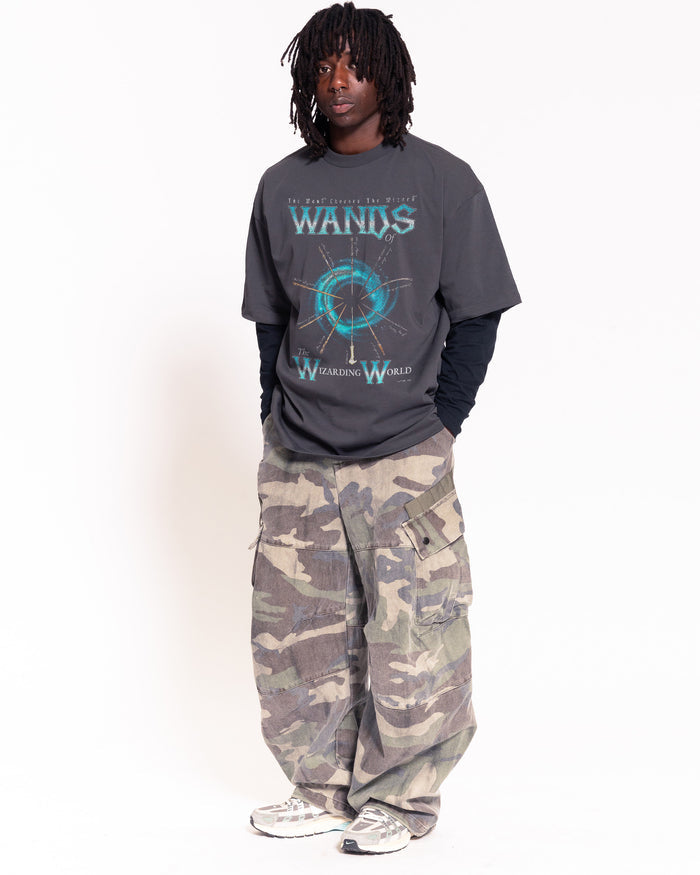 Wands Charcoal Oversized Tee