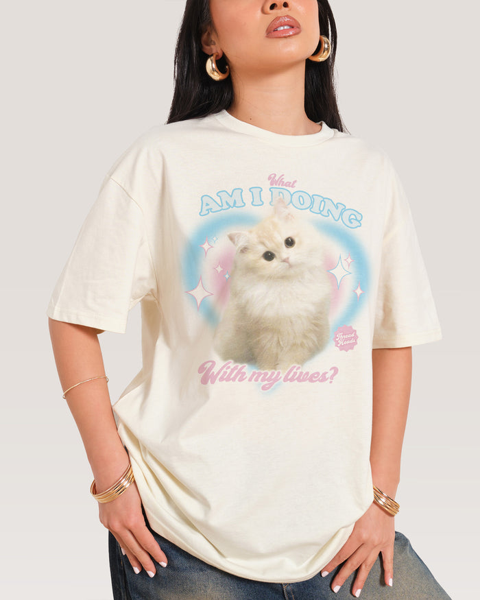 What Am I Doing With My Lives? T-Shirt Australia