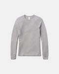 Silver Grey Women's Thermal Crewneck Baselayer Top for Skiing – PAKA Apparel