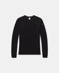 Women's Alpaca-Merino Wool Thermal Ski Baselayer Top in Black – PAKA Apparel