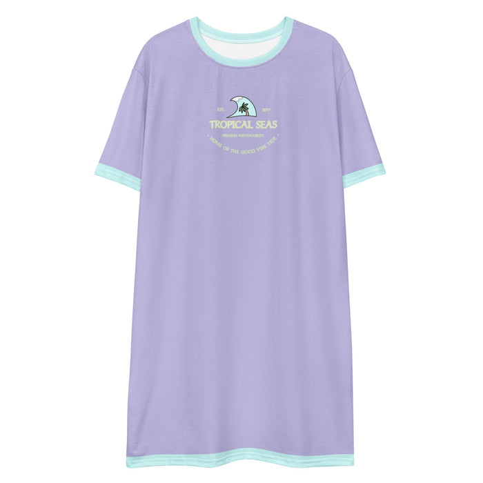 Women's Tropical Seas T-Shirt Dress | Casual Summer Dress