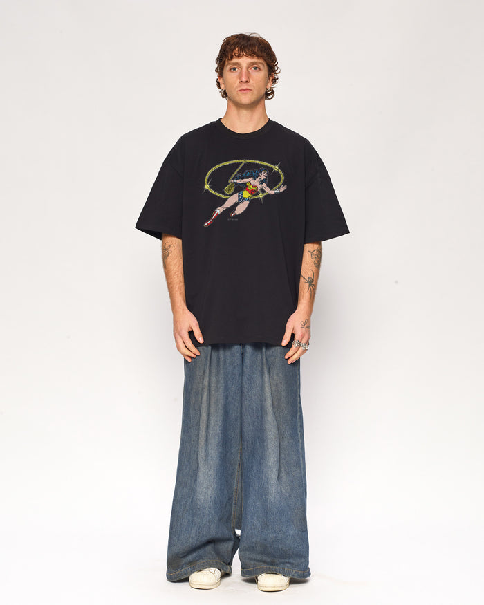 Wonder Woman Lasso of Truth Oversized Tee