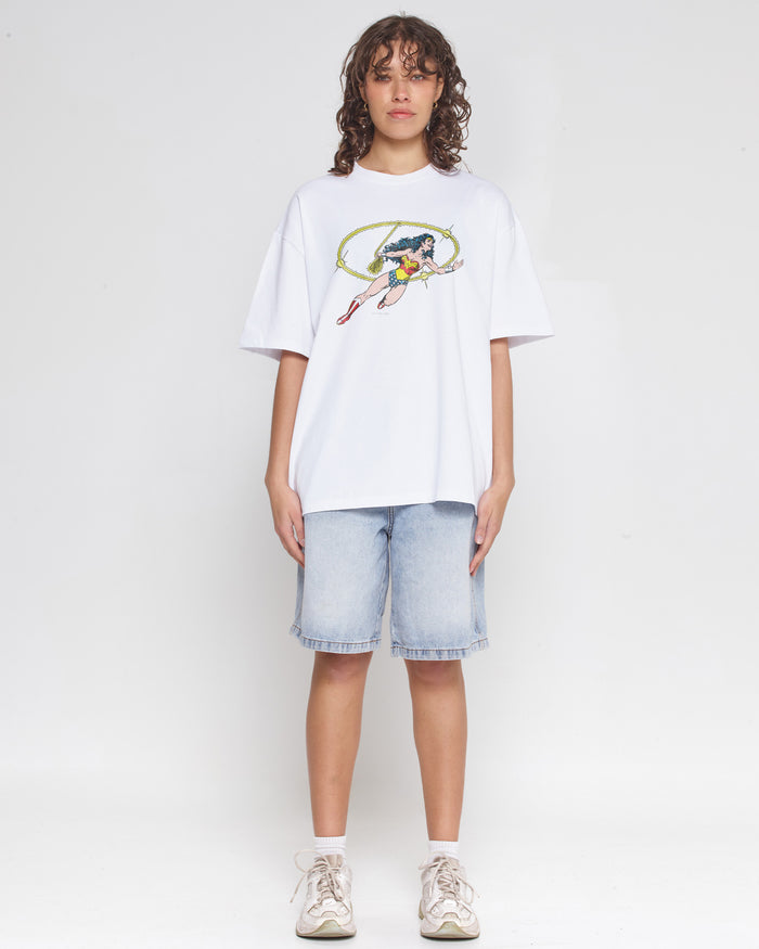 Wonder Woman Lasso of Truth Oversized Tee