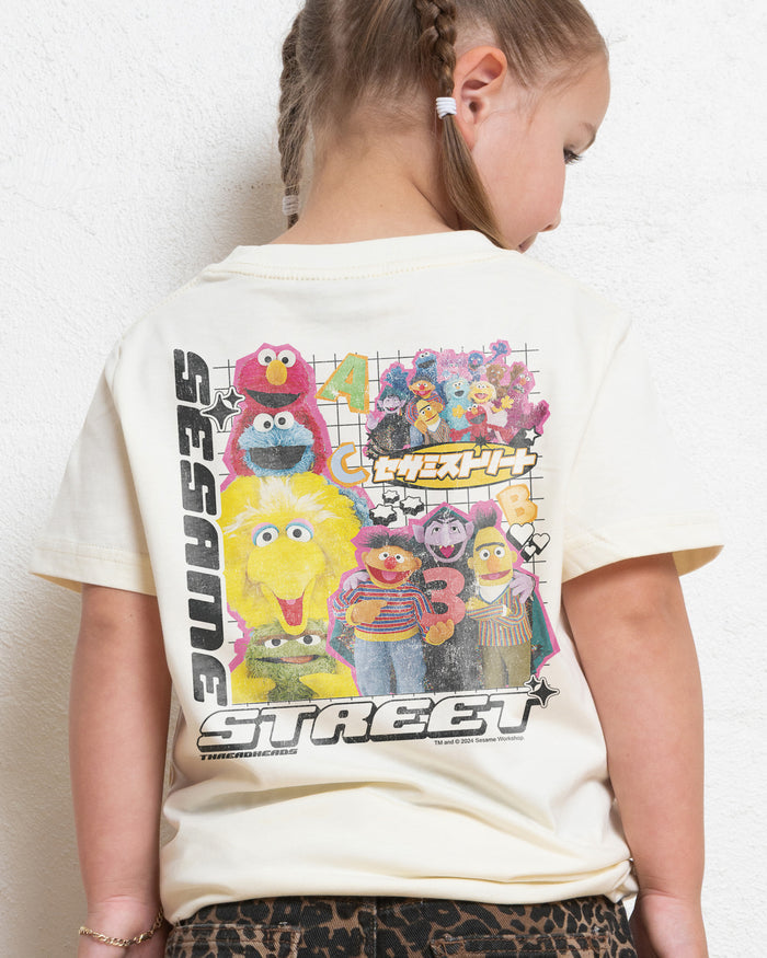 Y2K Sesame Street Natural Kids T-Shirt