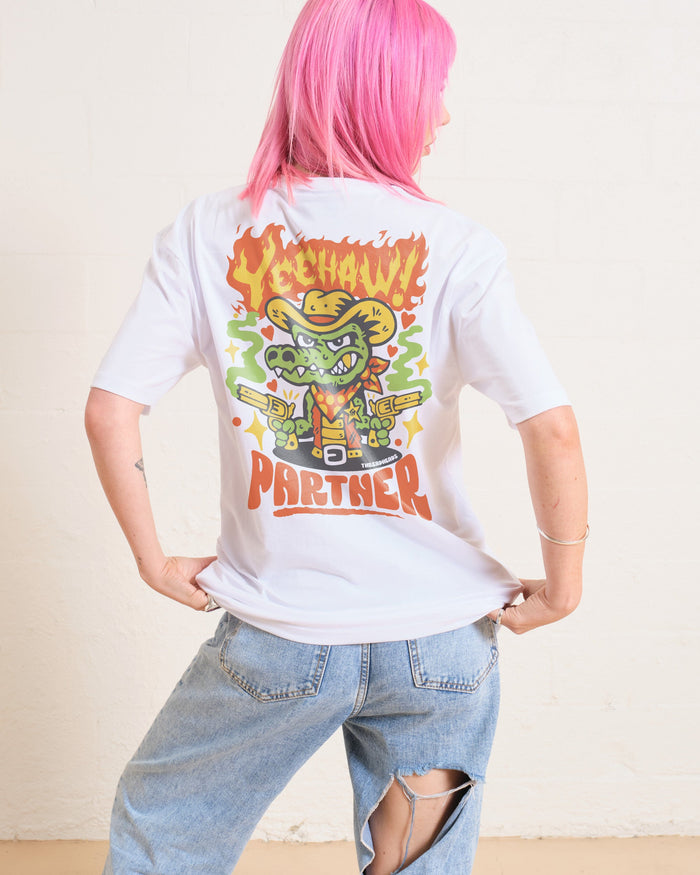 Yee Haw Crocodile T-Shirt Australia Online