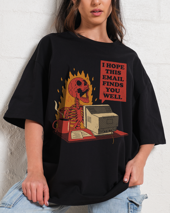You Got Mail Oversized Tee Online Australia