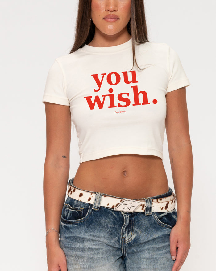 You Wish Natural Baby Tee