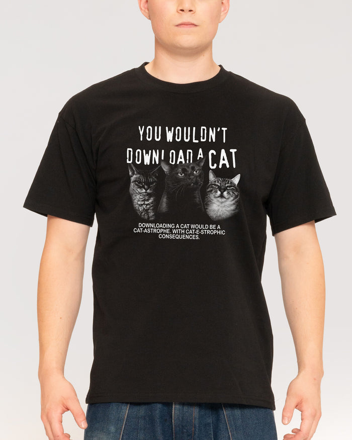 You Wouldn’t Download a Cat T-Shirt