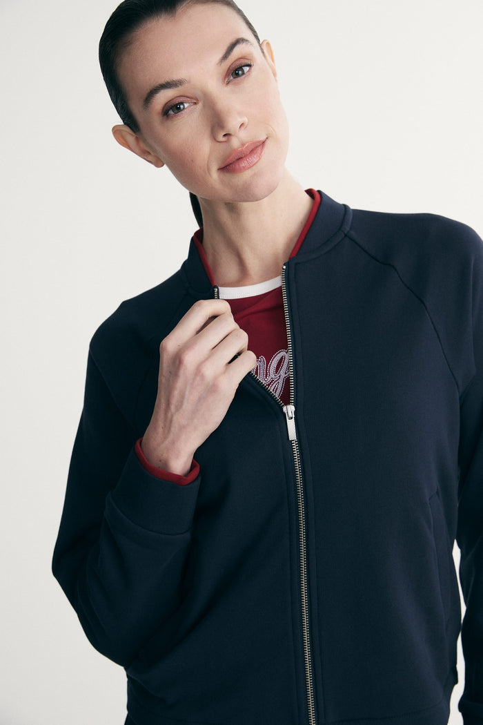 Zipped Cardigan