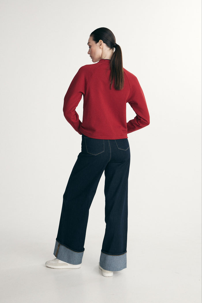 Zipped Cardigan